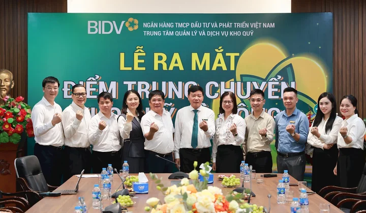 BIDV ra mắt HUB Hà Đông - Bước tiến trong số hóa hoạt động kho quỹ