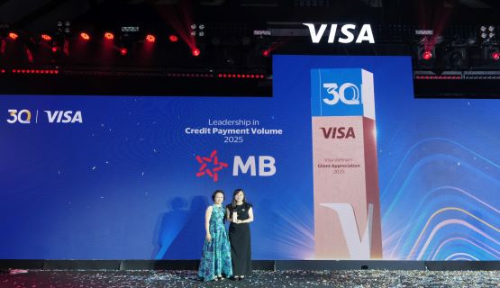 MB khẳng định vị thế tiên phong với loạt giải thưởng quốc tế 2025