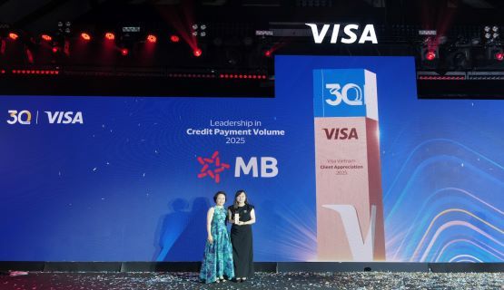 MB khẳng định vị thế tiên phong với loạt giải thưởng quốc tế 2025