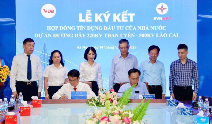 VDB tài trợ 715 tỷ đồng xây dựng đường dây 220 kV Than Uyên - Lào Cai