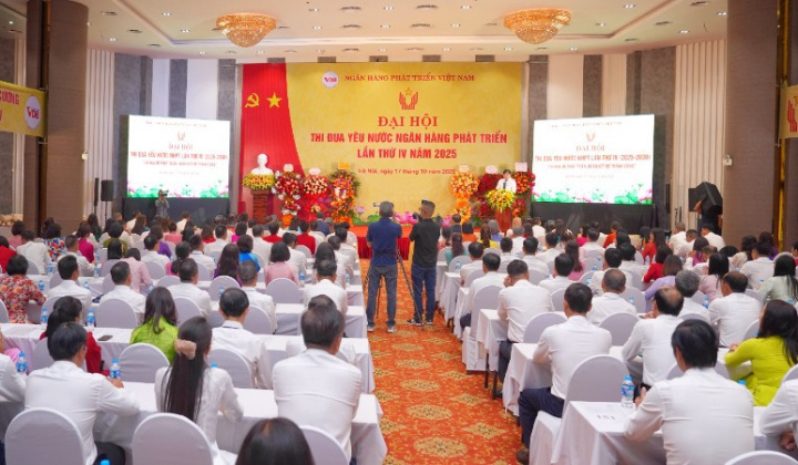 Đại hội thi đua yêu nước Ngân hàng Phát triển Việt Nam 2025