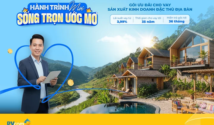 PVcomBank triển khai gói tín dụng địa bàn cho khách hàng vay sản xuất kinh doanh