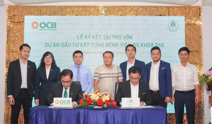 OCB tài trợ vốn xây dựng Bệnh viện Đa khoa 245 tại Quảng Trị