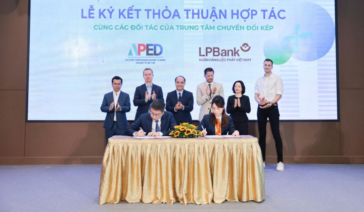 LPBank ký kết hợp tác chiến lược với APED: Chung tay thúc đẩy chuyển đổi số
