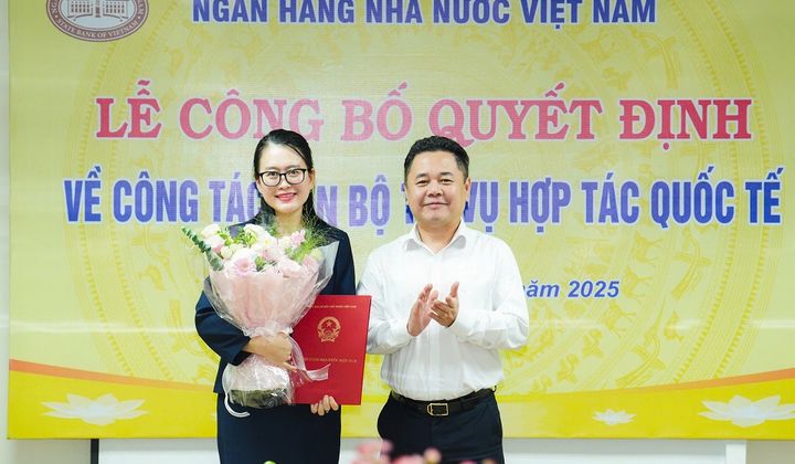 Ngân hàng Nhà nước Việt Nam bổ nhiệm lãnh đạo Vụ Hợp tác quốc tế