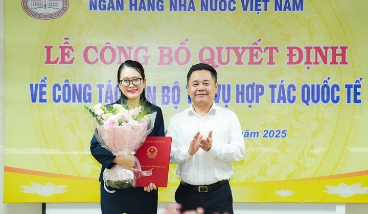 Ngân hàng Nhà nước Việt Nam bổ nhiệm lãnh đạo Vụ Hợp tác quốc tế