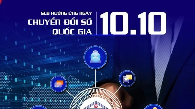 SCB hưởng ứng ngày chuyển đổi số Quốc gia 10/10