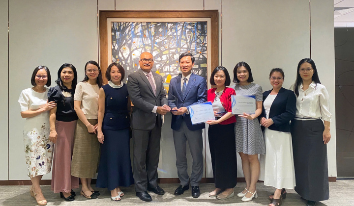Vietcombank được J.P. Morgan Chase vinh danh với giải thưởng chất lượng xuất sắc về thanh toán, đáp ứng chuẩn quốc tế trong giai đoạn chuyển đổi ISO toàn cầu