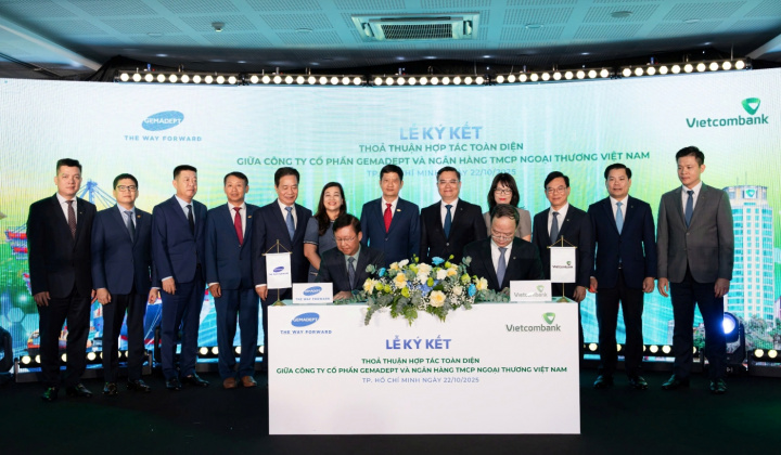 Vietcombank và Gemadept ký kết thỏa thuận hợp tác toàn diện, cùng kiến tạo hệ sinh thái tài chính - logistics bền vững