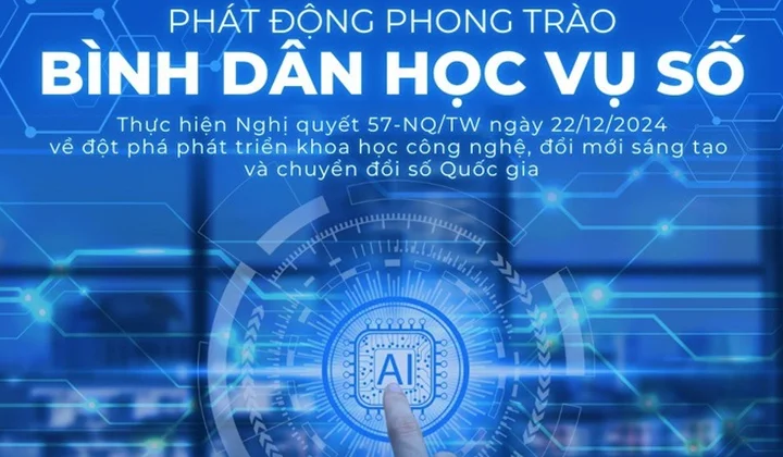 Ngân hàng đồng hành chương trình “Bình dân học vụ số” - Lan tỏa tri thức số đến cộng đồng