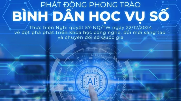 Ngân hàng đồng hành chương trình “Bình dân học vụ số” - Lan tỏa tri thức số đến cộng đồng