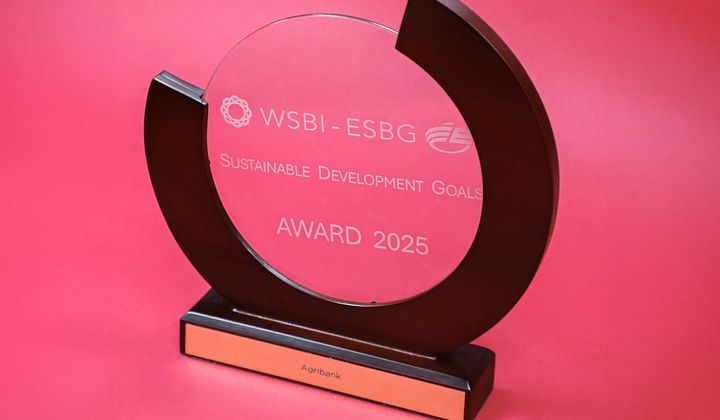 Agribank được WSBI-ESBG vinh danh Giải thưởng Phát triển bền vững 2025