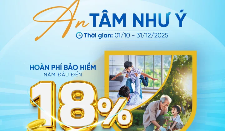 BaoVietBank triển khai ưu đãi phí bảo hiểm nhân thọ lên đến 18%