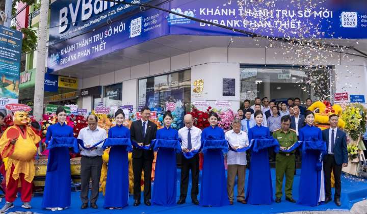BVBank khánh thành trụ sở mới tại Phan Thiết