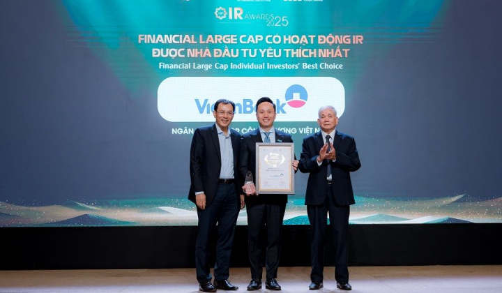 VietinBank thắng lớn tại giải thưởng quan hệ nhà đầu tư 2025