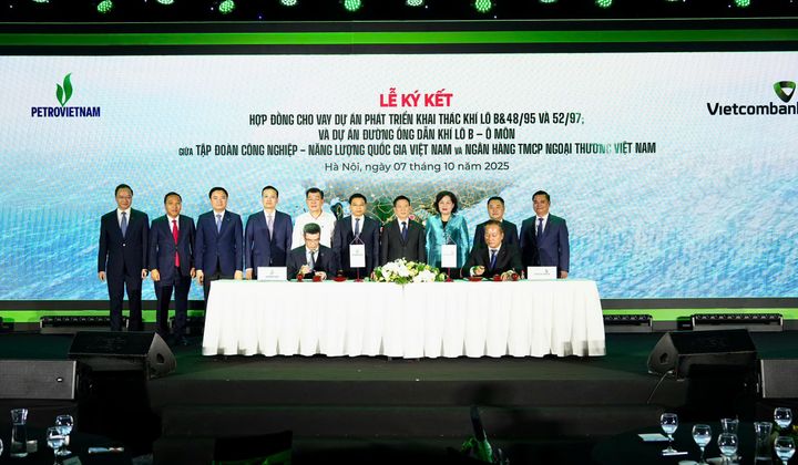 Vietcombank và Petrovietnam ký hợp đồng tín dụng hơn 1 tỷ USD cho Chuỗi dự án Lô B - Ô Môn