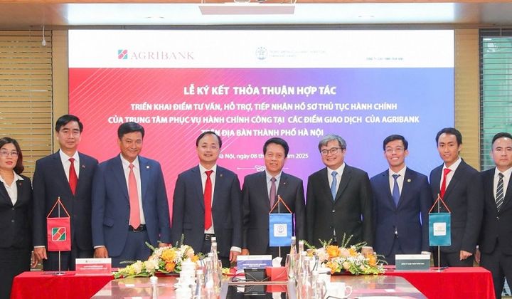 Agribank ký thoả thuận hợp tác, tiên phong đưa dịch vụ công đến gần người dân