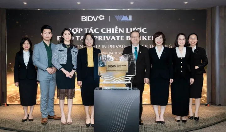 BIDV hợp tác WMI đào tạo đội ngũ Private Banker chuẩn quốc tế
