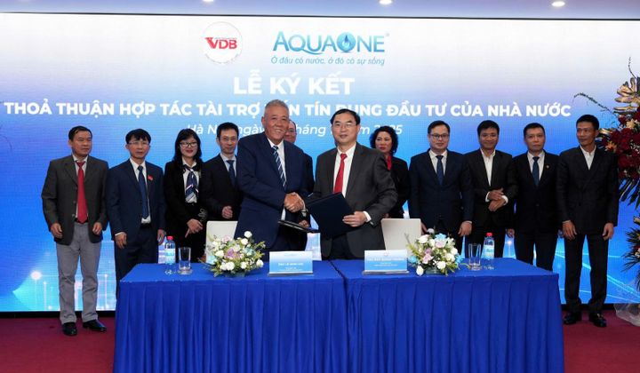 VDB và Aqua One hợp tác tài trợ vốn đầu tư, thúc đẩy hạ tầng và năng lượng sạch