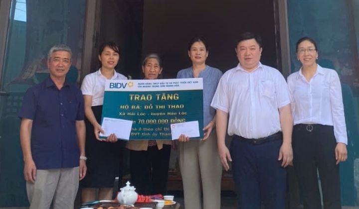 Công đoàn BIDV và hành trình nối dài những mái ấm yêu thương