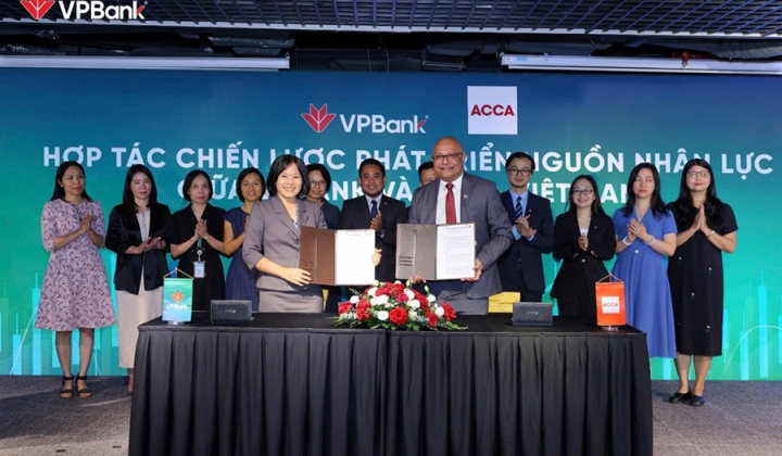 VPBank hợp tác ACCA phát triển nhân lực tài chính chuẩn quốc tế