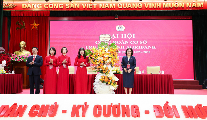Đại hội Công đoàn Trụ sở chính Agribank nhiệm kỳ 2025-2030: Đổi mới - Sáng tạo - Đồng hành cùng phát triển