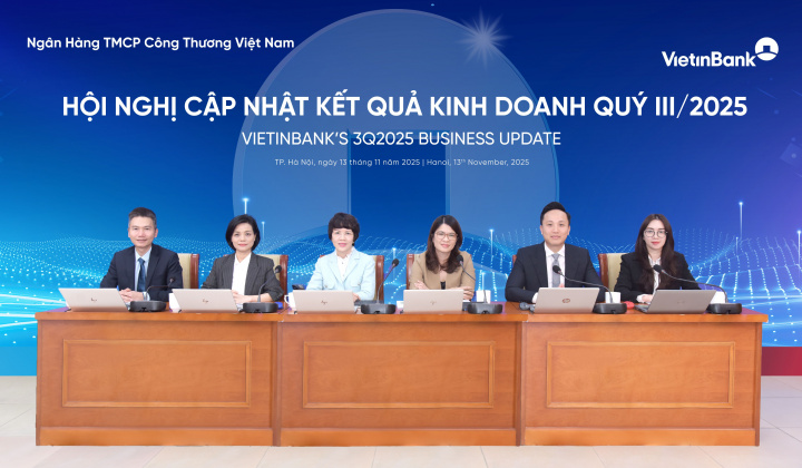 VietinBank 9 tháng đầu năm 2025: Duy trì tăng trưởng vượt trội, kiểm soát tốt chất lượng tài sản