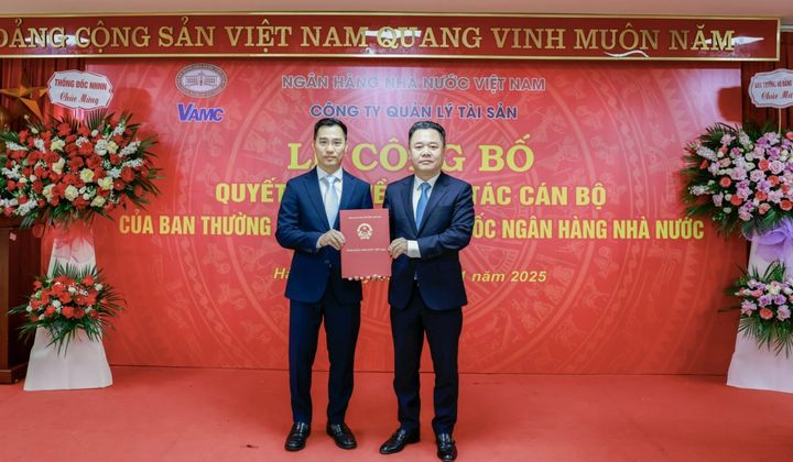 Công bố Quyết định bổ nhiệm Chủ tịch Hội đồng thành viên VAMC
