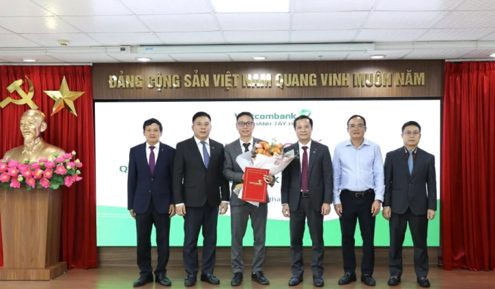 Bổ nhiệm Phó Giám đốc chi nhánh Vietcombank Tây Hà Nội