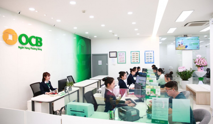 Khách hàng OCB có thể giao dịch tại quầy chỉ với VNeID
