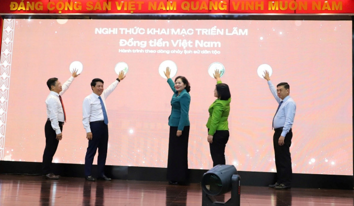 Thống đốc Nguyễn Thị Hồng khai trương triển lãm “Đồng tiền Việt Nam”