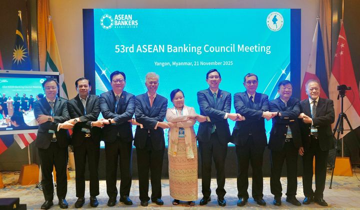Hội nghị Hội đồng Ngân hàng ASEAN lần thứ 53 tại Yangon, Myanmar diễn ra thành công tốt đẹp