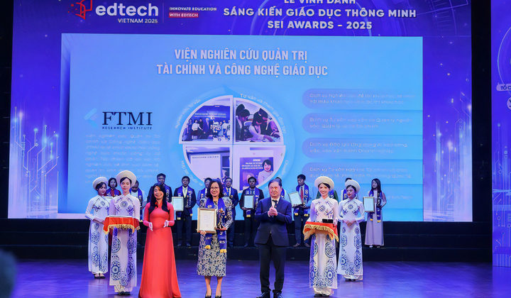 UB GROUP ghi dấu ấn tại Lễ vinh danh Sáng kiến Giáo dục Thông minh – SEI Awards năm 2025