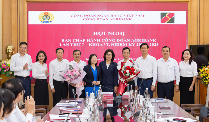 Hội nghị Ban Chấp hành Công đoàn Agribank lần thứ 7, khóa VI, nhiệm kỳ 2023 - 2028