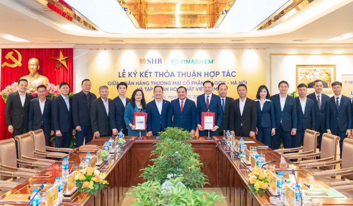 SHB và Tập đoàn Hóa chất Việt Nam ký kết thỏa thuận hợp tác