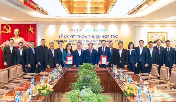 SHB và Tập đoàn Hóa chất Việt Nam ký kết thỏa thuận hợp tác