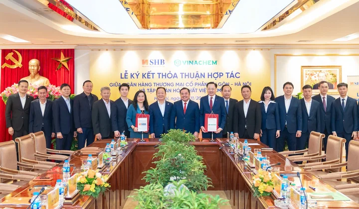 SHB và Tập đoàn Hóa chất Việt Nam ký kết thỏa thuận hợp tác