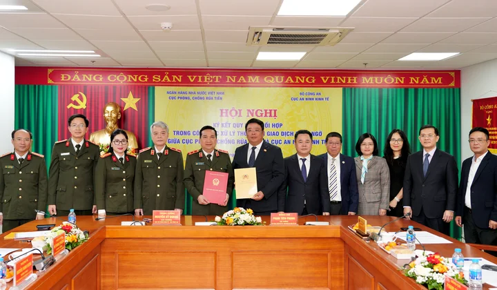 Tăng cường phối hợp trong xử lý thông tin giao dịch đáng ngờ