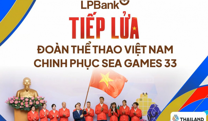 LPBank tiếp lửa Đoàn Thể thao Việt Nam chinh phục SEA Games 33