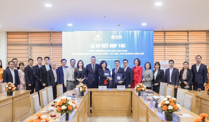 SHB ký kết hợp tác với Trường Đại học Đại Nam
