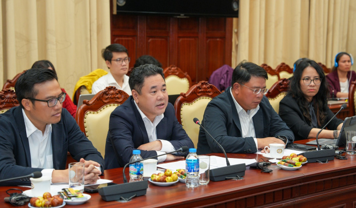 Phó Thống đốc Nguyễn Ngọc Cảnh tiếp đoàn chuyên gia tư vấn về phòng chống rửa tiền của Quỹ Tiền tệ Quốc tế