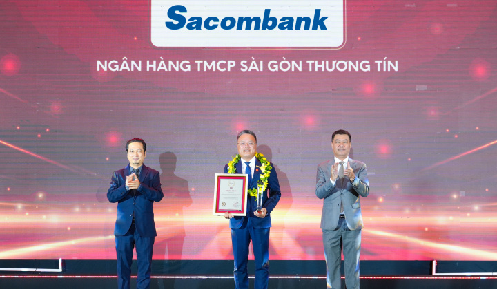 Sacombank vào Top 50 doanh nghiệp lợi nhuận xuất sắc Việt Nam 2025