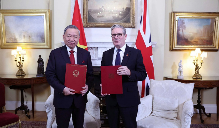 Thống đốc Nguyễn Thị Hồng kết thúc tốt đẹp chuyến công tác tháp tùng Tổng Bí thư Tô Lâm thăm Liên hiệp Vương quốc Anh và Bắc Ailen