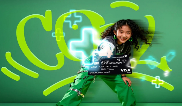 Cơ hội nhận đến 3,5 triệu đồng khi mở thẻ Vietcombank Visa dịp cuối năm