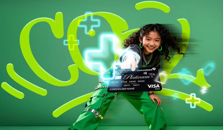 Cơ hội nhận đến 3,5 triệu đồng khi mở thẻ Vietcombank Visa dịp cuối năm
