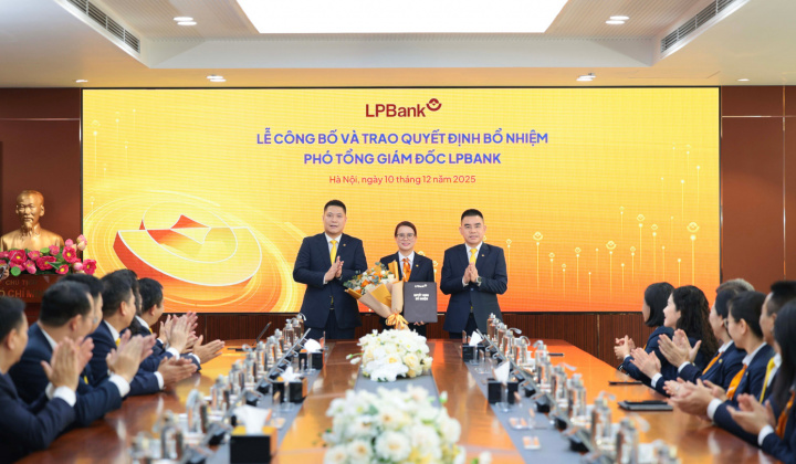 LPBank bổ nhiệm Phó Tổng Giám đốc