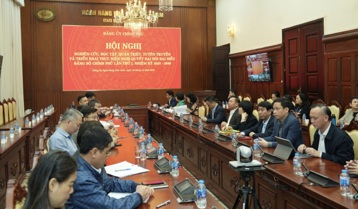 Hội nghị quán triệt, triển khai Nghị quyết Đại hội Đảng bộ Chính phủ lần I