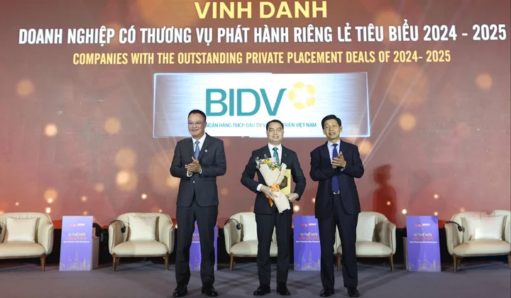 BIDV được vinh danh “Doanh nghiệp có thương vụ M&A tiêu biểu năm 2024 - 2025”