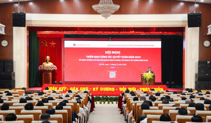 Agribank tổ chức Hội nghị triển khai công tác quyết toán năm 2025 và định hướng chỉ đạo xây dựng kế hoạch kinh doanh, tài chính năm 2026