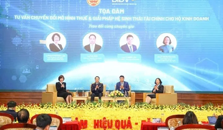 BIDV đồng hành cùng hộ kinh doanh chuyển từ thuế khoán sang kê khai